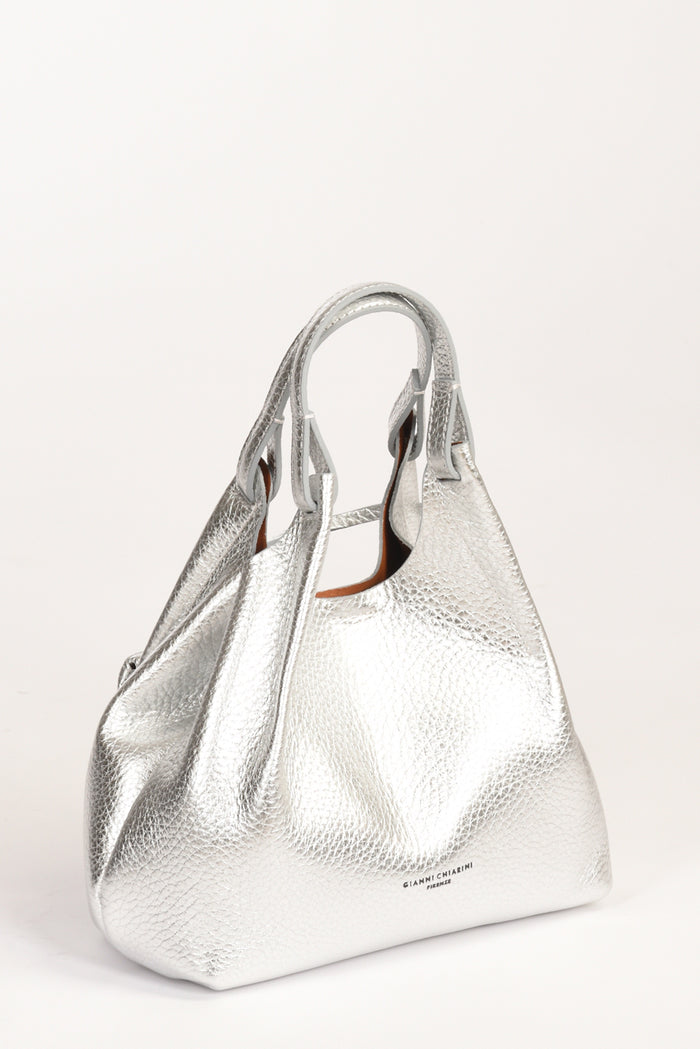 Gianni Chiarini Borsa Dua Argento Donna - 5