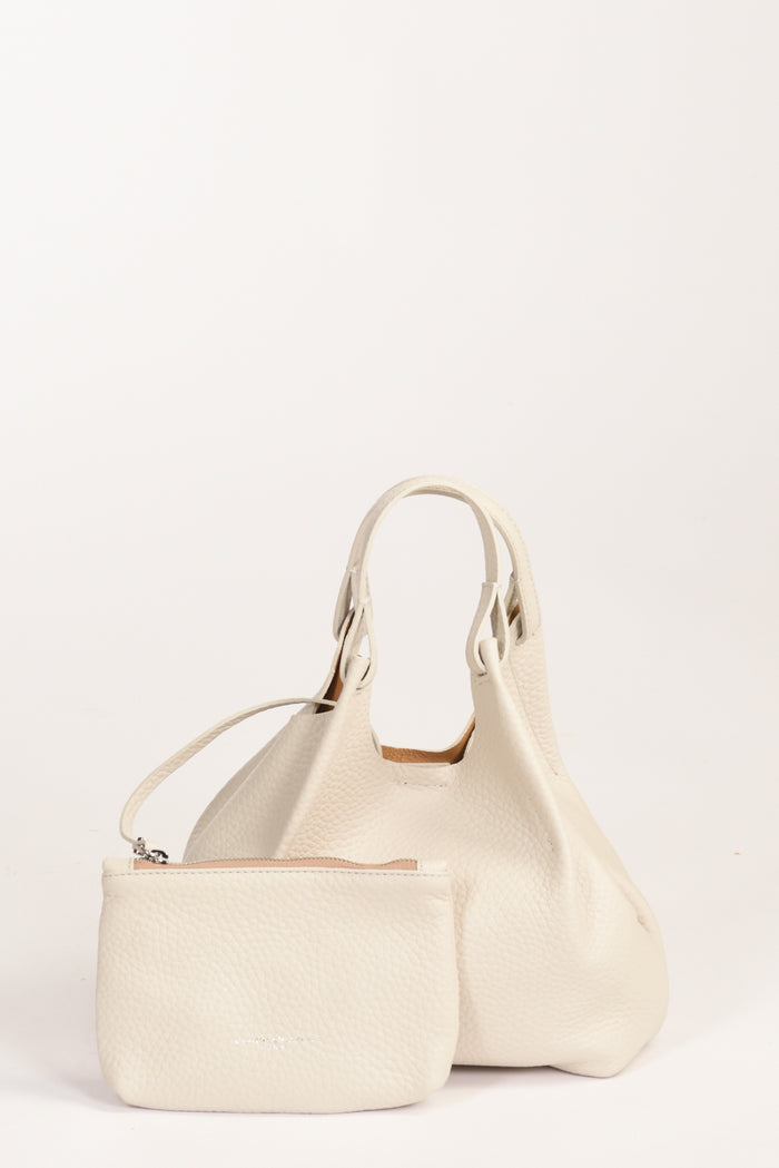 Gianni Chiarini Borsa Dua Bianco Naturale Donna - 6