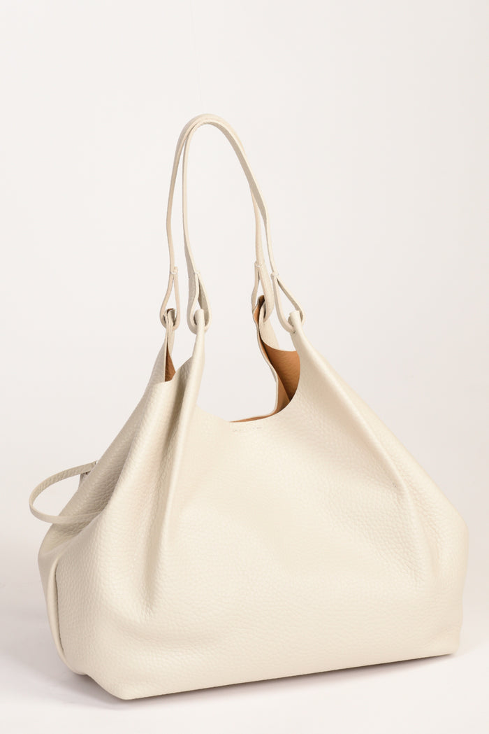 Gianni Chiarini Borsa Dua Bianco Naturale Donna - 5