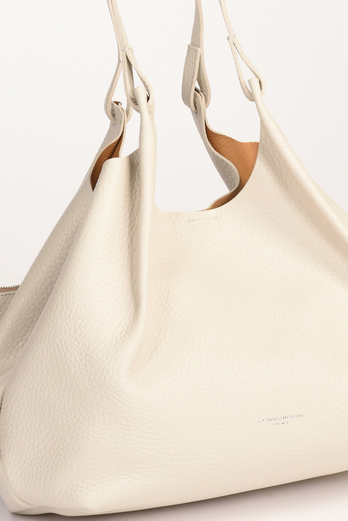 Gianni Chiarini Borsa Dua Bianco Naturale Donna - 6