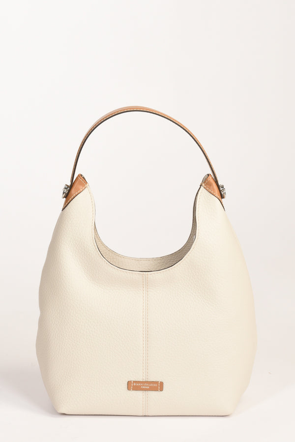 Gianni Chiarini Borsa Alessandra Bianco Naturale Donna