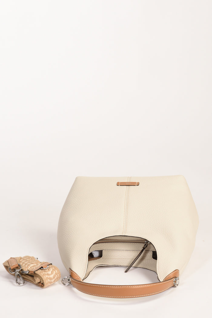 Gianni Chiarini Borsa Alessandra Bianco Naturale Donna - 5