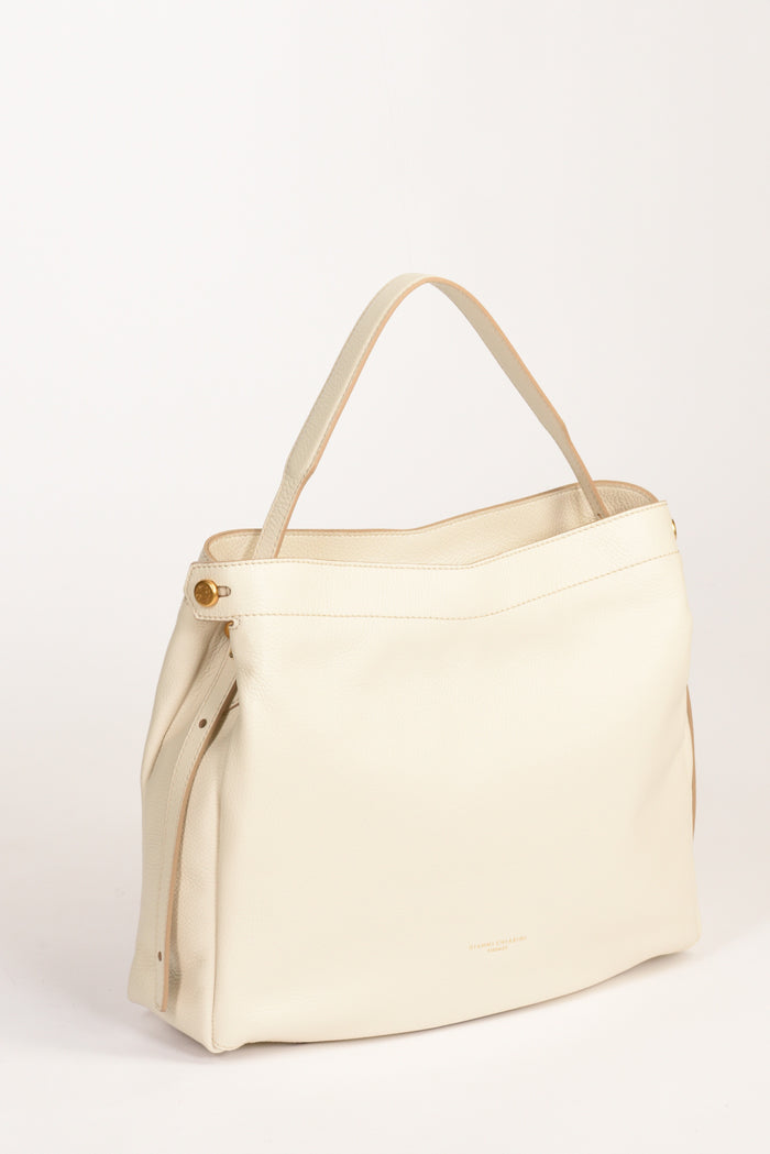 Gianni Chiarini Borsa Ottavia Bianco Naturale Donna - 3