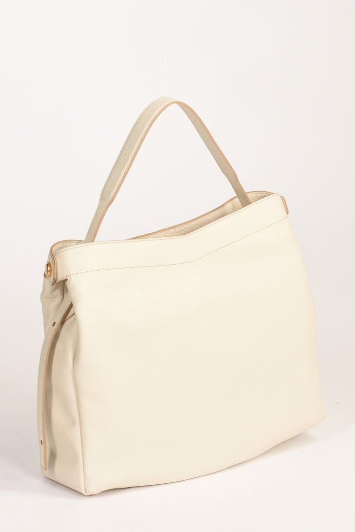 Gianni Chiarini Borsa Ottavia Bianco Naturale Donna - 5