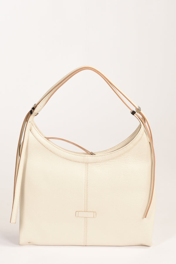 Gianni Chiarini Borsa Norma Bianco Naturale Donna