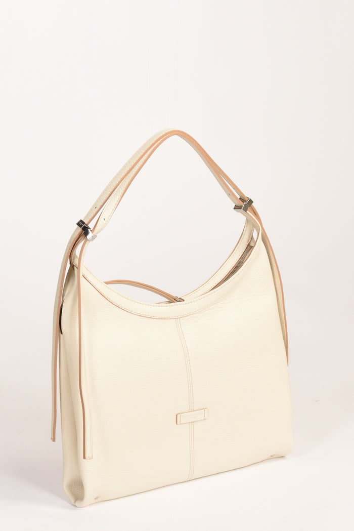 Gianni Chiarini Borsa Norma Bianco Naturale Donna - 3