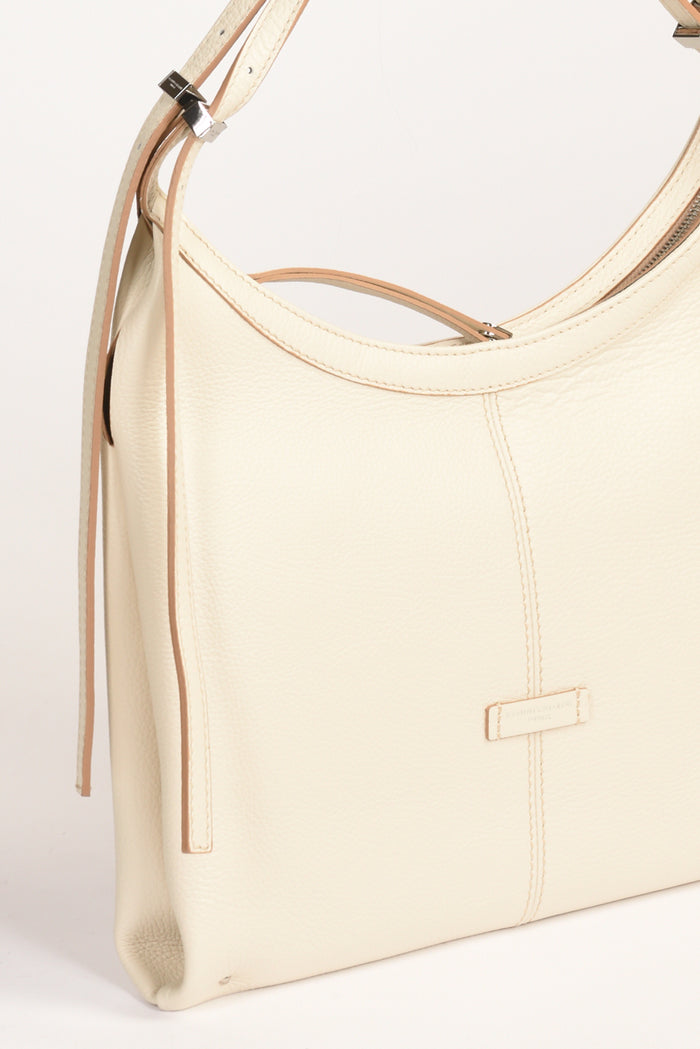 Gianni Chiarini Borsa Norma Bianco Naturale Donna - 4