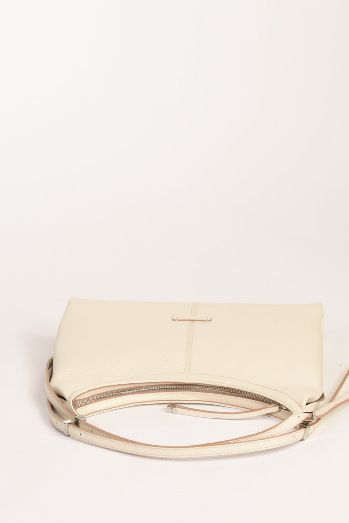 Gianni Chiarini Borsa Norma Bianco Naturale Donna - 6