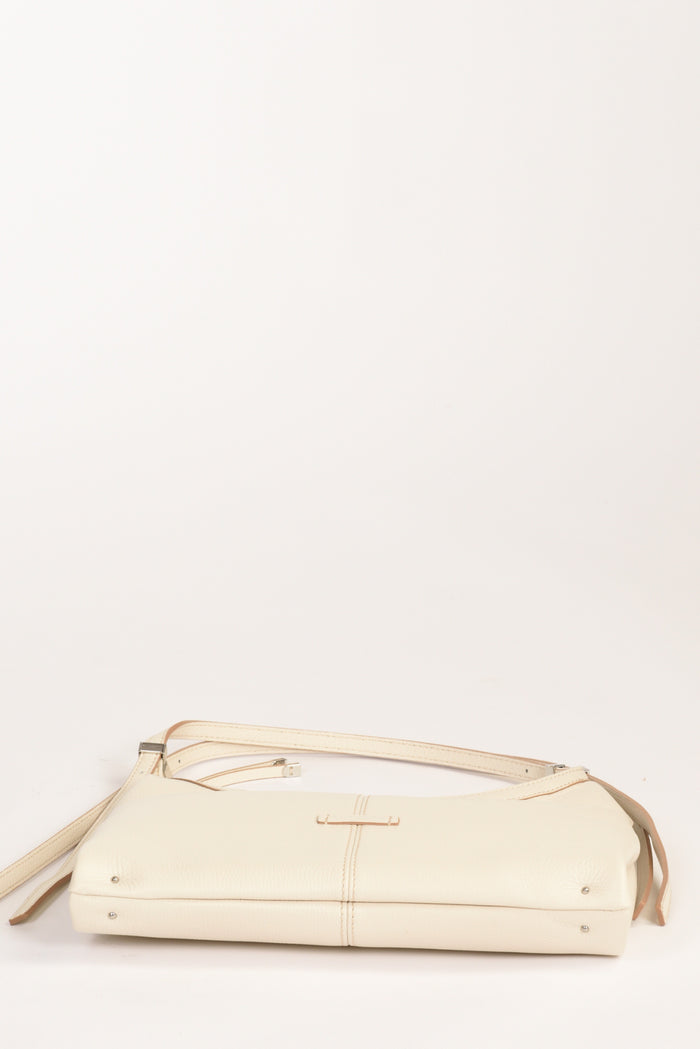 Gianni Chiarini Borsa Norma Bianco Naturale Donna - 7