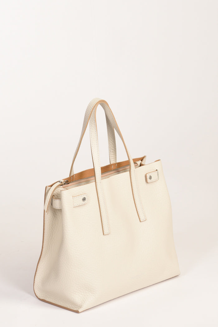 Gianni Chiarini Borsa Altea Bianco Naturale Donna - 3