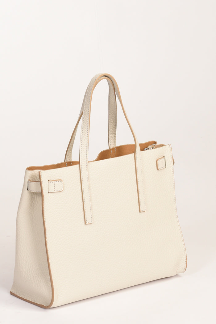 Gianni Chiarini Borsa Altea Bianco Naturale Donna - 5