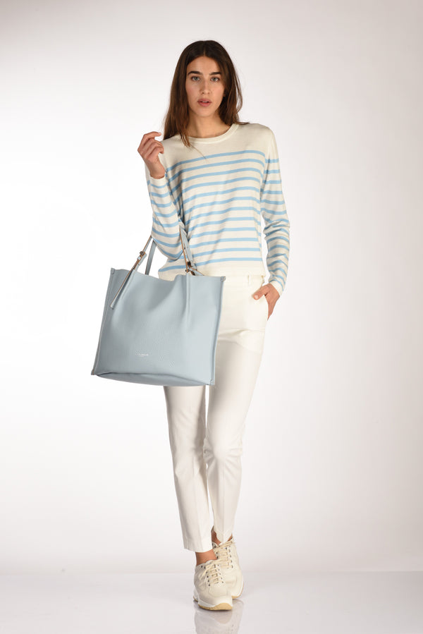 Gianni Chiarini Borsa Dory Azzurro Donna-2