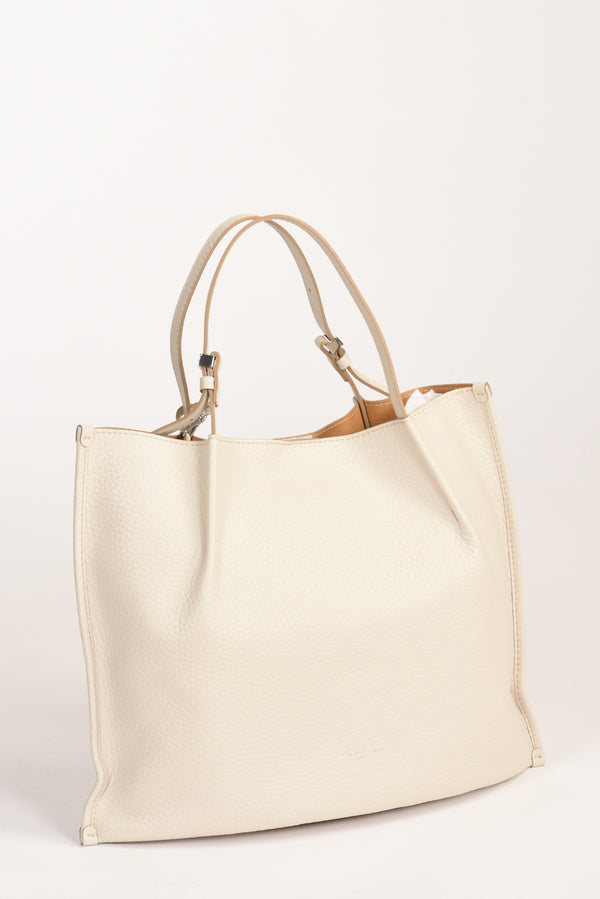 Gianni Chiarini Borsa Dory Bianco Naturale Donna-2