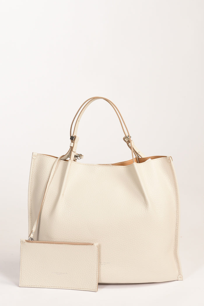 Gianni Chiarini Borsa Dory Bianco Naturale Donna - 4