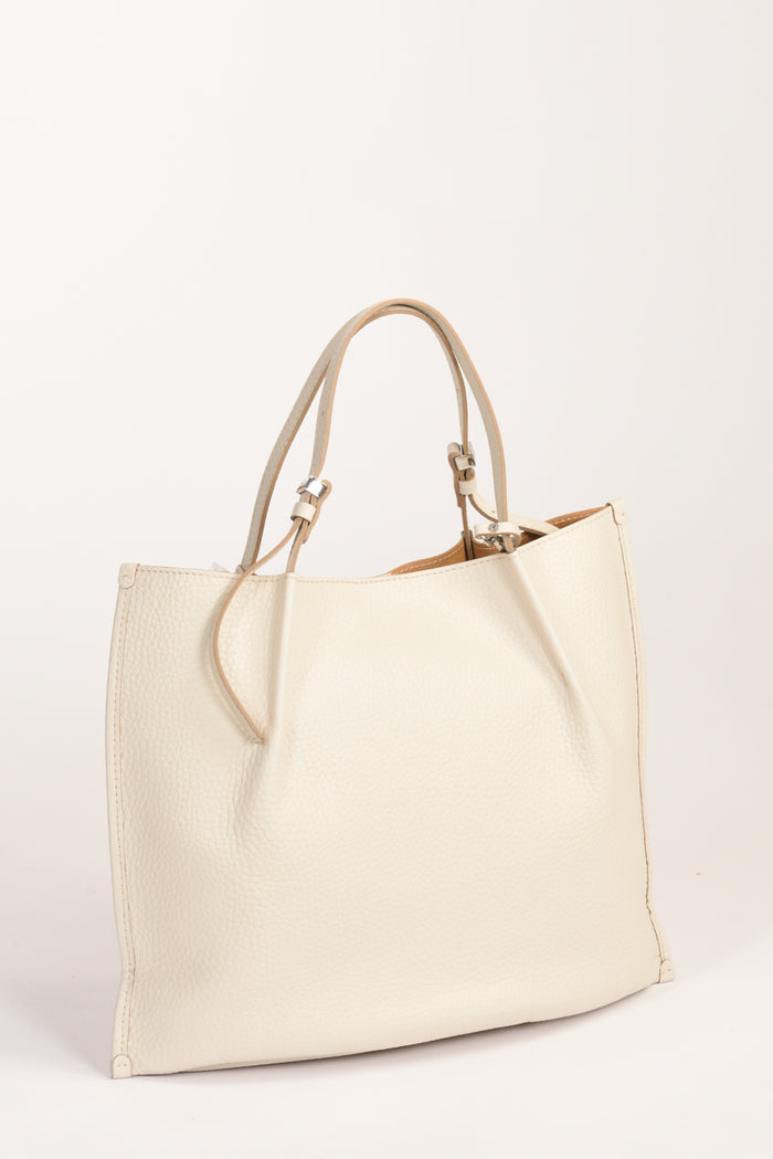 Gianni Chiarini Borsa Dory Bianco Naturale Donna - 5