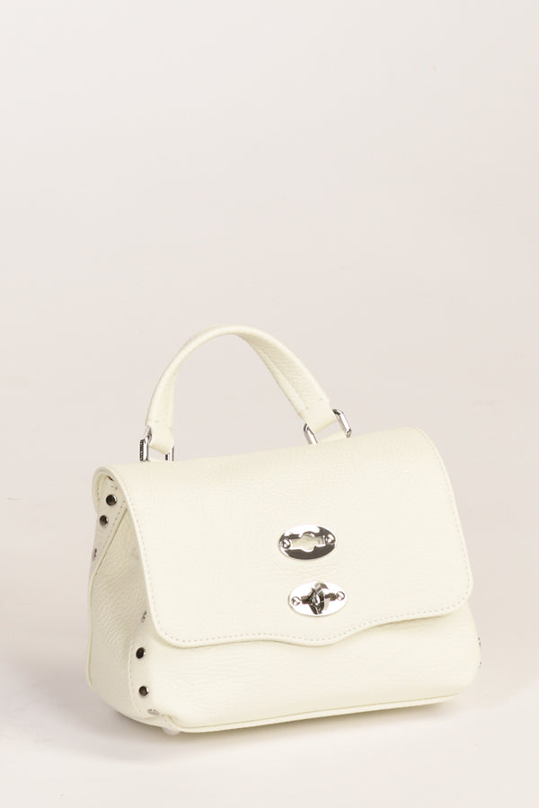 Zanellato Borsa Postina Baby Bianco Donna-2