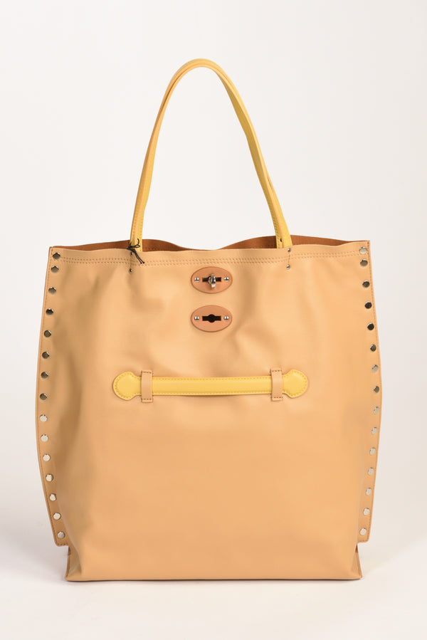 Zanellato Borsa A Spasso Beige Chiaro/beige Donna