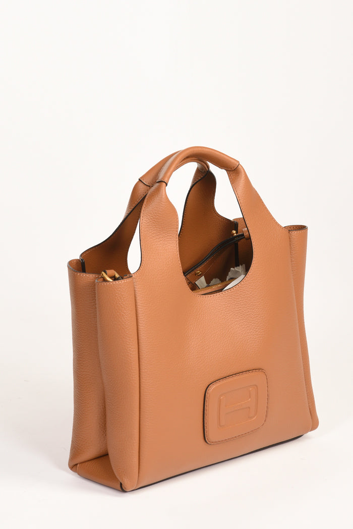 Hogan Borsa H-bag Marrone Chiaro Donna - 3