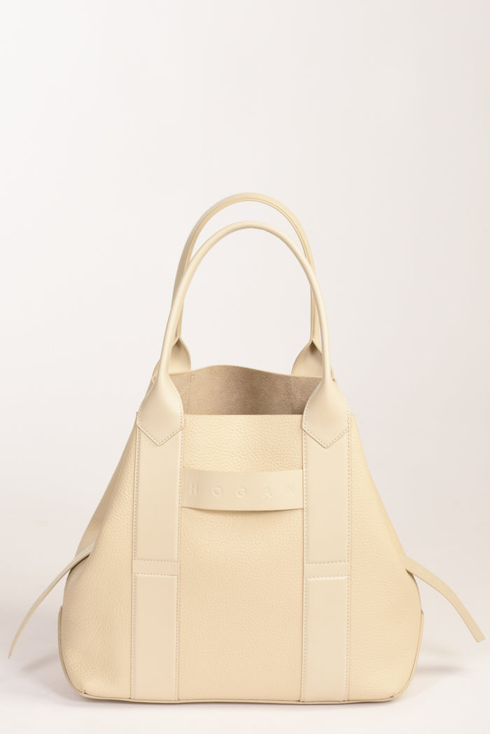 Hogan Borsa Script Bianco Donna - 1