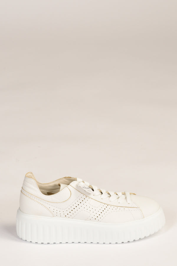 Hogan Scarpa H-stripes Bianco Donna