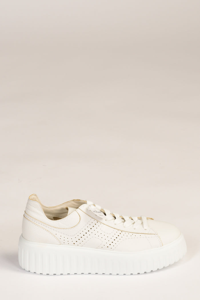 Hogan Scarpa H-stripes Bianco Donna - 1