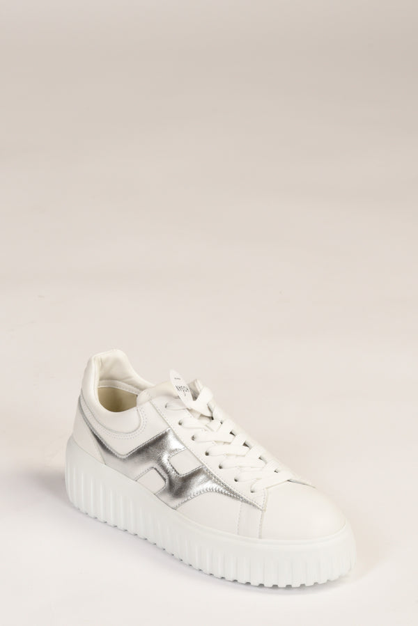 Hogan Sneakers H-stripes Bianco Donna-2