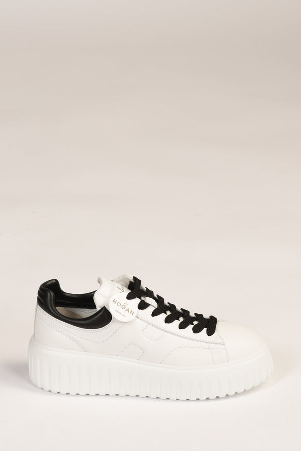 Hogan Sneakers H Stripes Bianco Donna