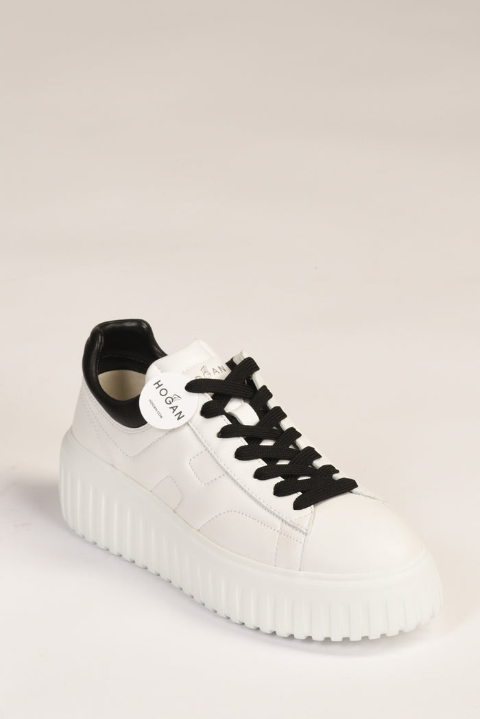 Hogan Sneakers H Stripes Bianco Donna - 3