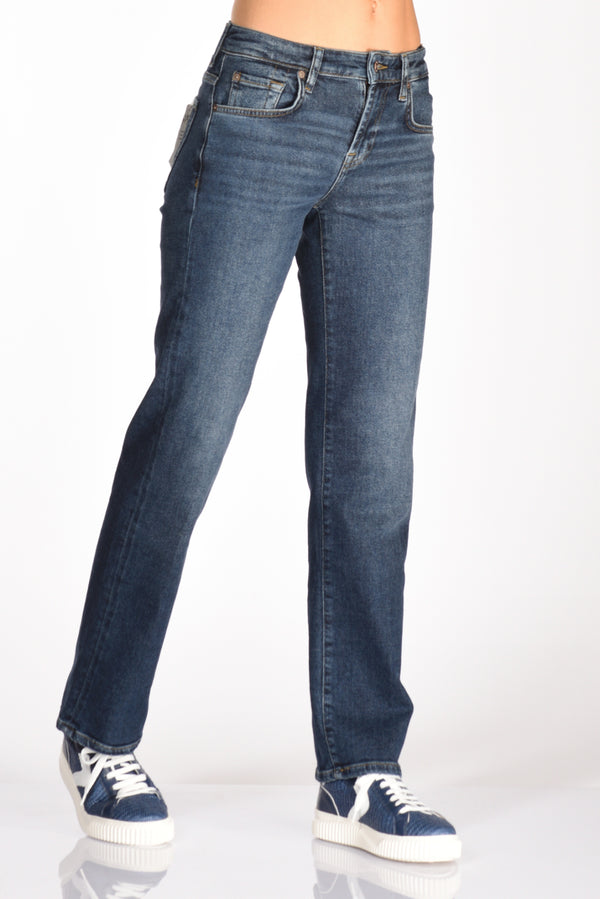 7 For All Mankind Jeans Calie Blu Scuro Donna