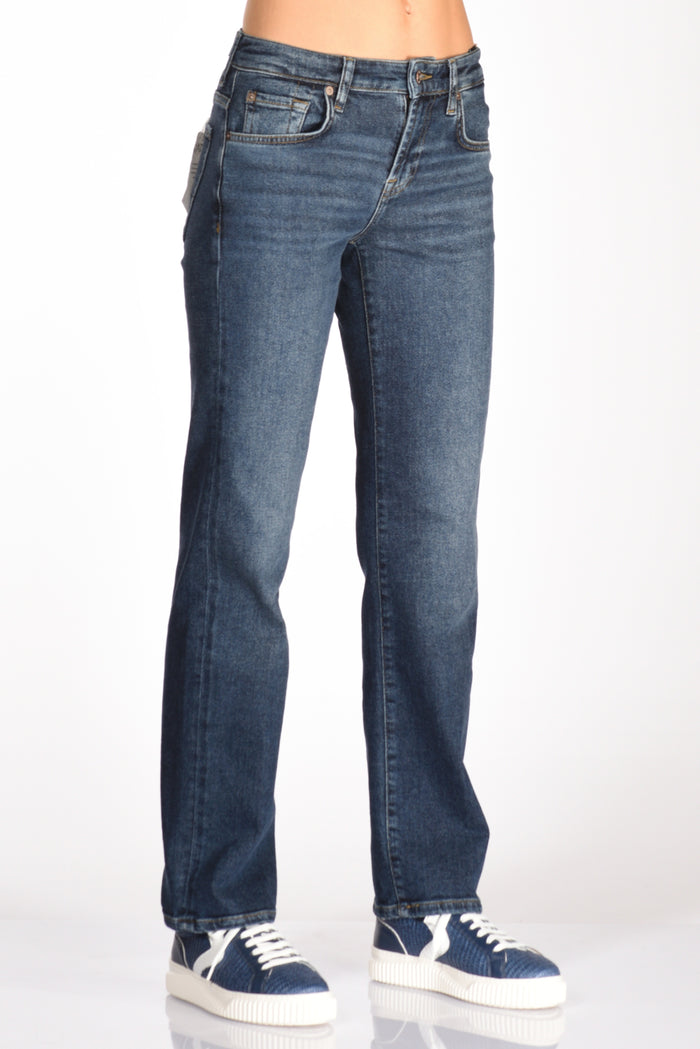 7 For All Mankind Jeans Calie Blu Scuro Donna - 4