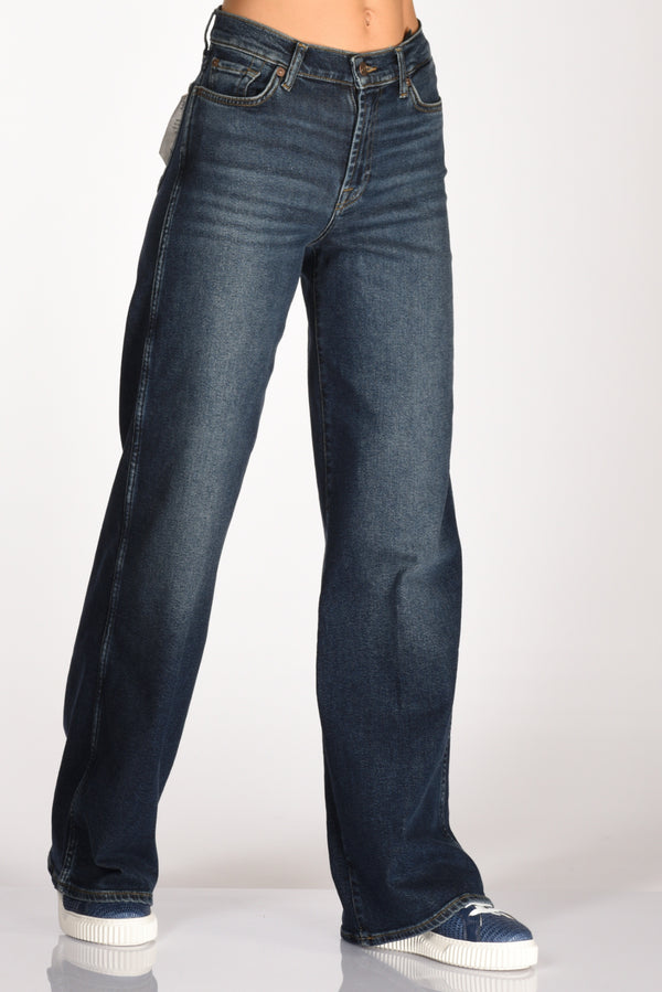 7 For All Mankind Jeans Lotta Blu Scuro Donna