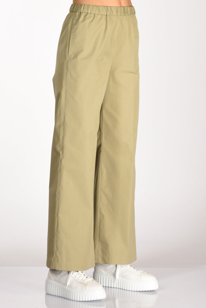 Aspesi Pantalone Elastico Verde Salvia Donna - 5