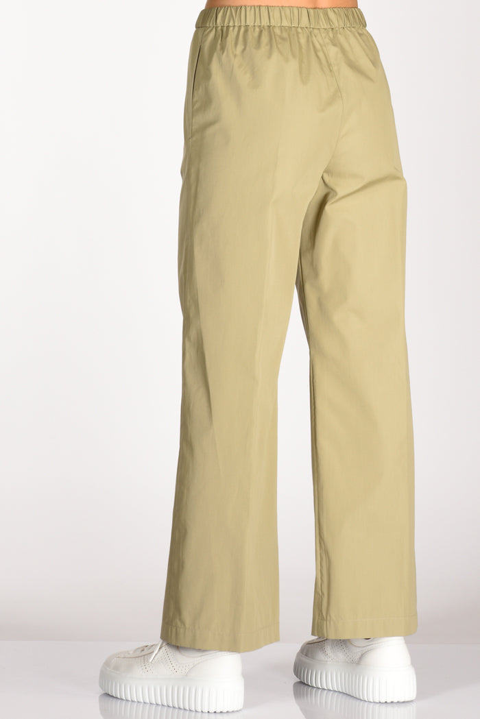 Aspesi Pantalone Elastico Verde Salvia Donna - 6