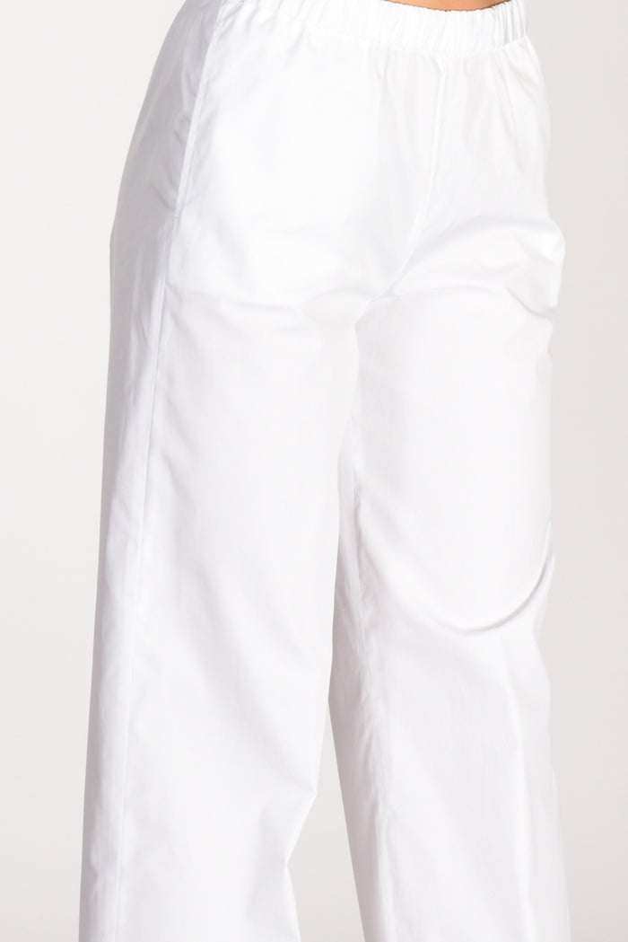 Aspesi Pantalone Elastico Bianco Donna - 4