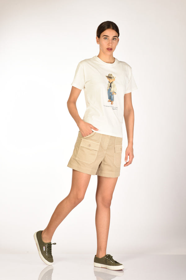 Aspesi Shorts Tasche Beige Donna-2
