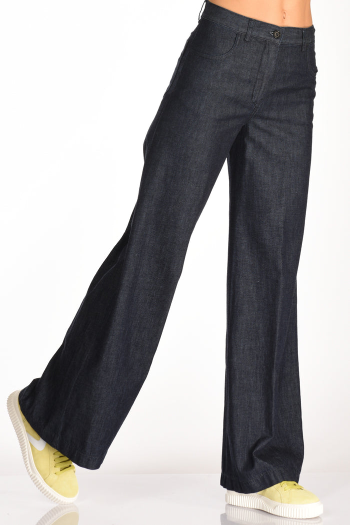 Aspesi Pantalone Denim Blu Donna - 1