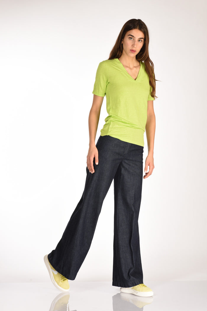 Aspesi Pantalone Denim Blu Donna - 2