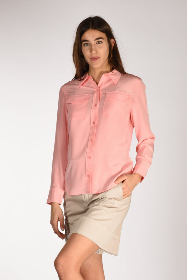 Equipment Femme Camicia Tasche Rosa Donna