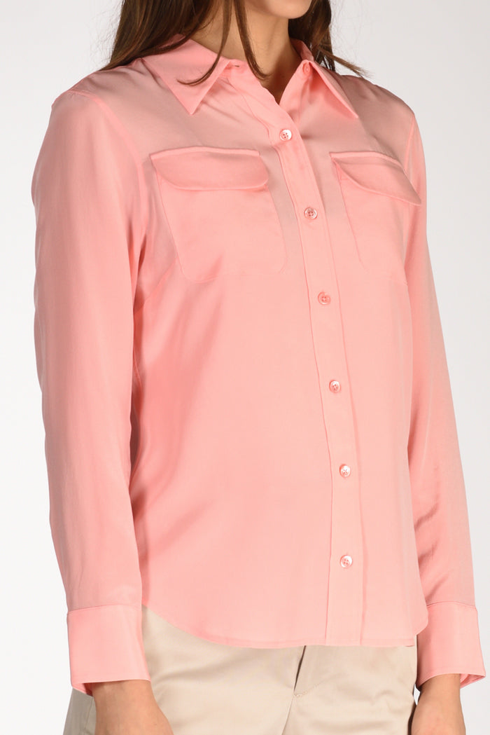 Equipment Femme Camicia Tasche Rosa Donna - 3