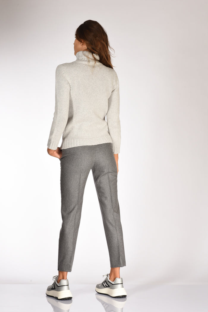 Anne Claire Collo Alto Grigio Chiaro Donna - 5