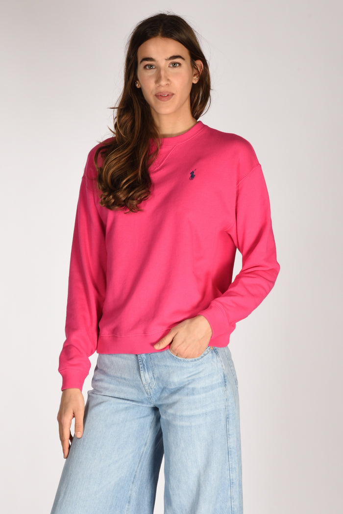 Polo Ralph Lauren Felpa Giro. Fucsia Donna - 1