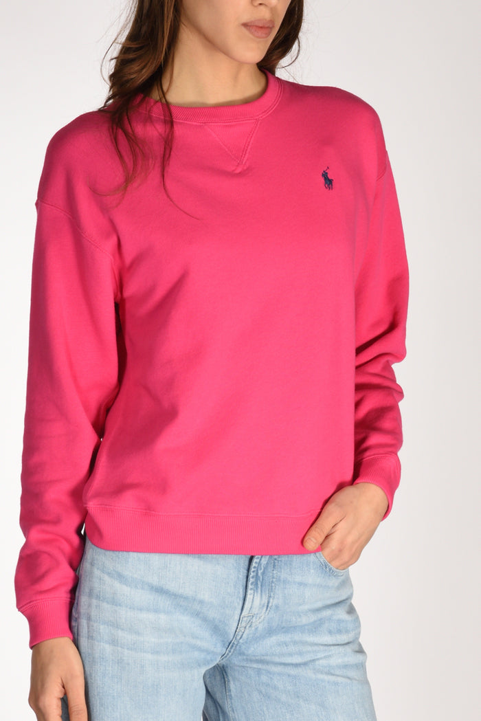 Polo Ralph Lauren Felpa Giro. Fucsia Donna - 3