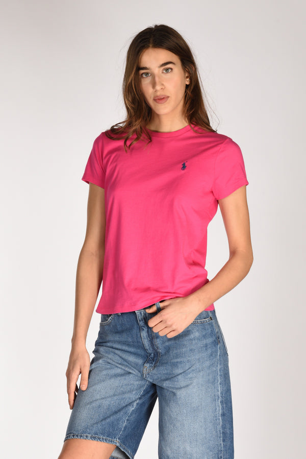 Polo Ralph Lauren Tshirt M.m. Fucsia Donna