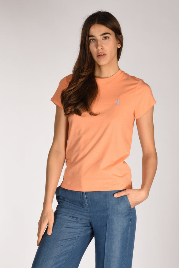 Polo Ralph Lauren Tshirt M.m. Arancio Donna