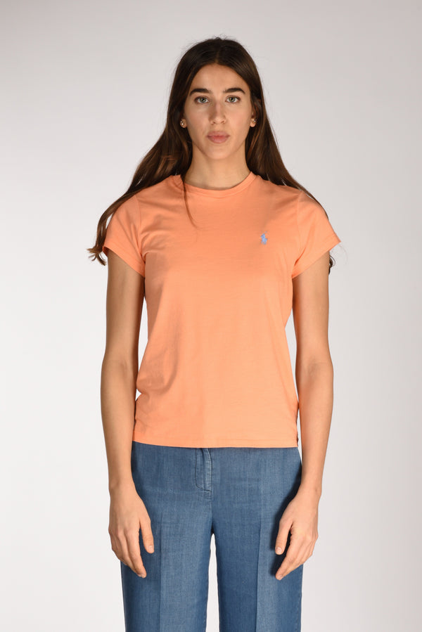 Polo Ralph Lauren Tshirt M.m. Arancio Donna-2