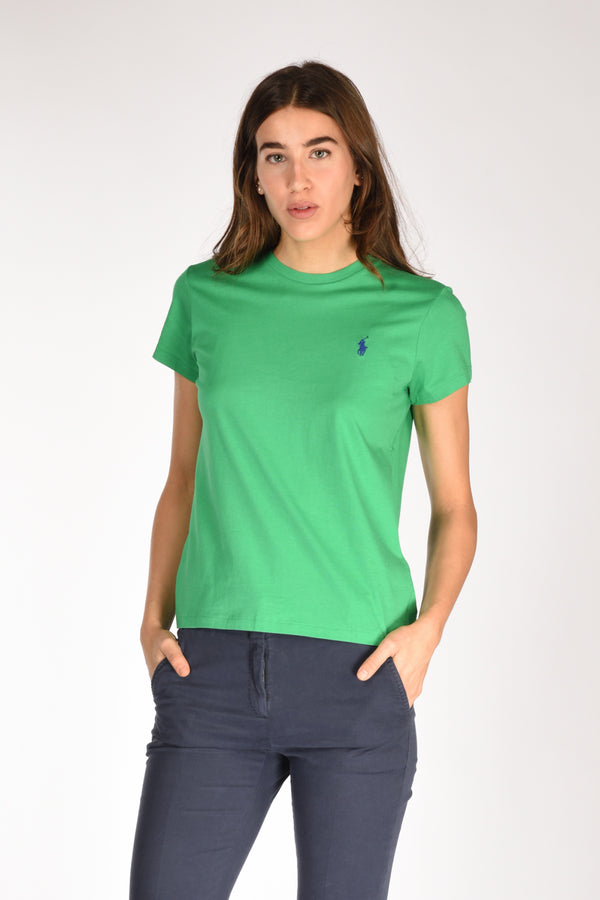 Polo Ralph Lauren Tshirt M.m. Verde Donna