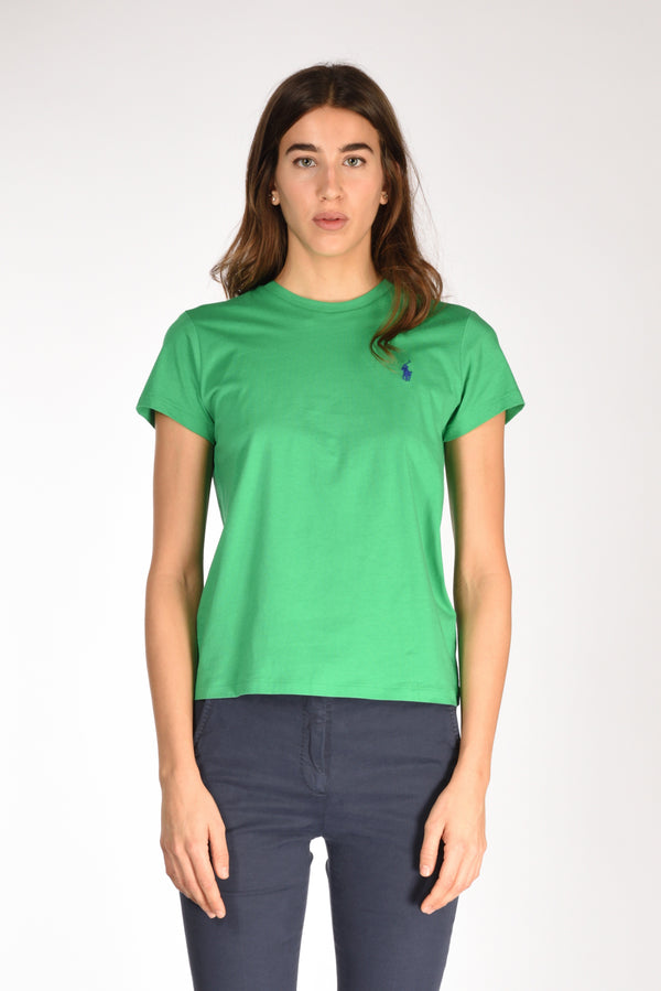 Polo Ralph Lauren Tshirt M.m. Verde Donna-2