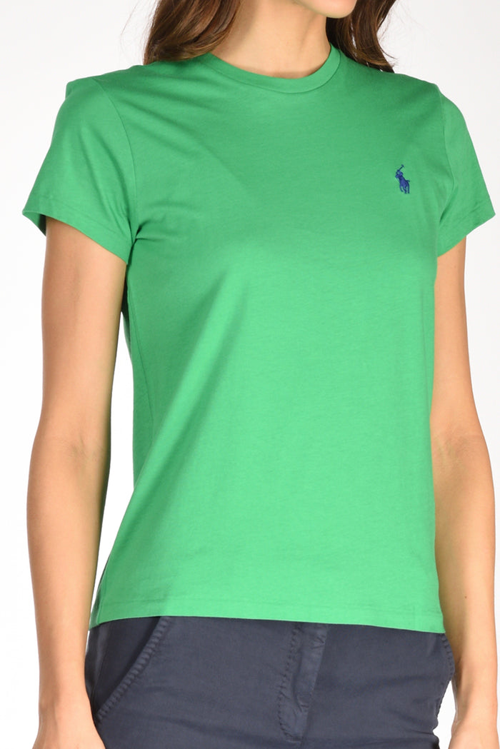 Polo Ralph Lauren Tshirt M.m. Verde Donna - 3