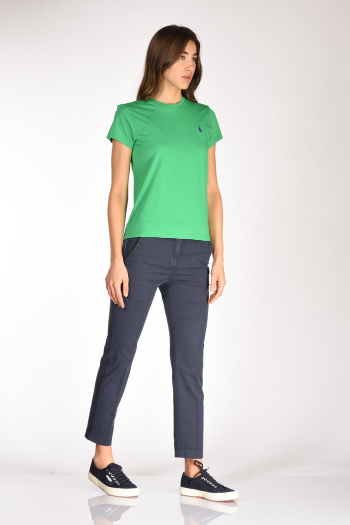 Polo Ralph Lauren Tshirt M.m. Verde Donna - 4