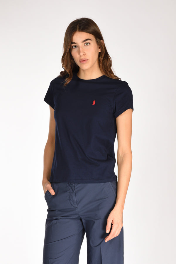 Polo Ralph Lauren Tshirt M.m. Blu Donna